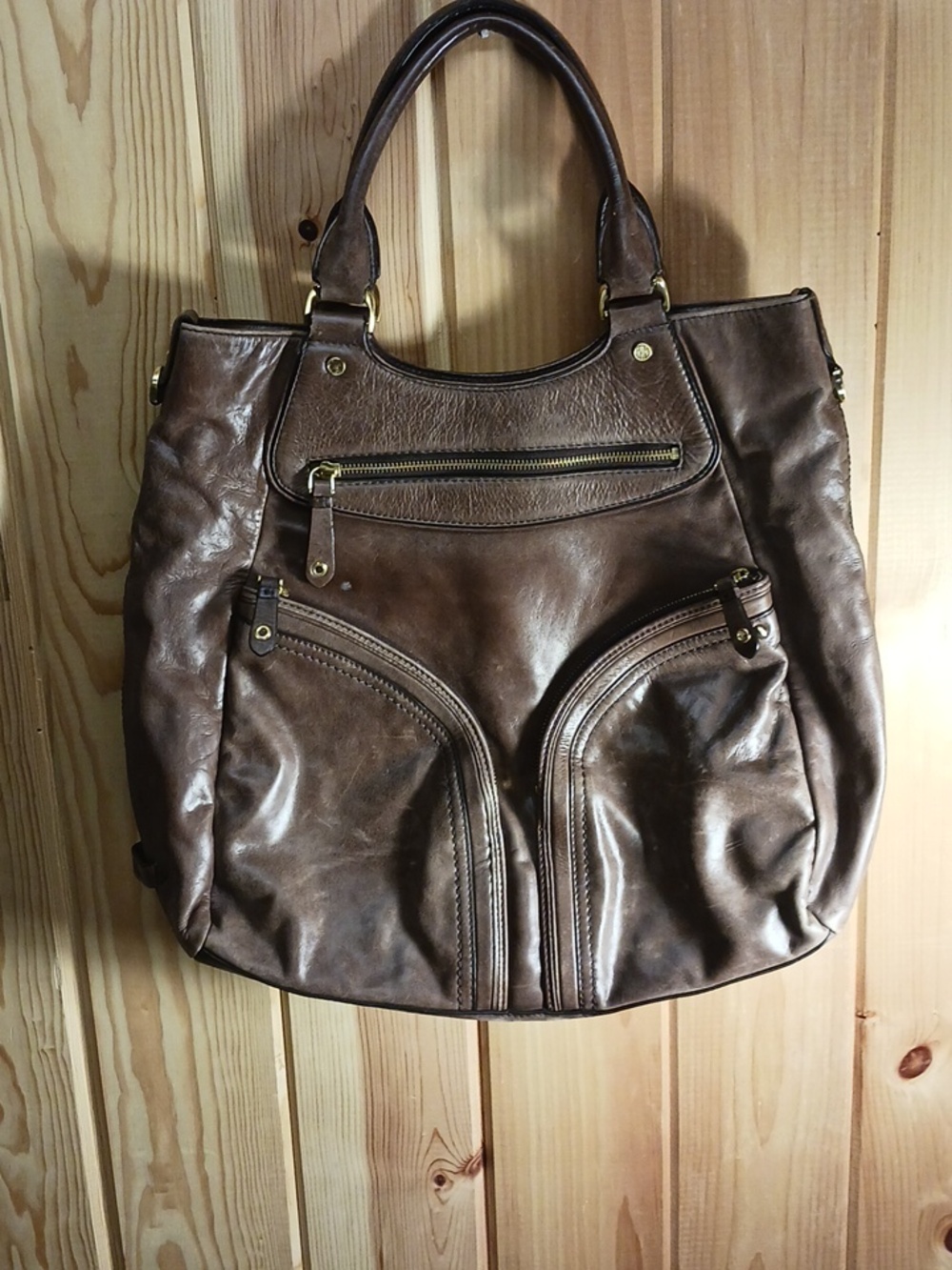 Cole Haan Large Leather Handbag Purse